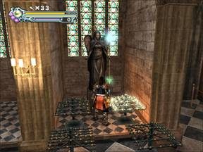 Oczyszczenie ma być całkowite i pamiętajmy o ilości palących się świeczników! - Podziemia Katedry Notre Dame - Paryż cz.3 | Onimusha 3 Demon Siege - Onimusha 3: Demon Siege - poradnik do gry