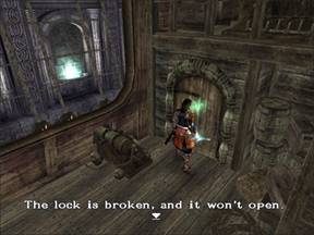 Drzwi zamknięte. Ako na pewno wie, co mówi! - Podmorska Świątynia cz.1 | Onimusha 3 Demon Siege - Onimusha 3: Demon Siege - poradnik do gry