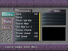 Stojąc przed Time Folder, uruchamiamy go enterem - Podmorska Świątynia cz.1 | Onimusha 3 Demon Siege - Onimusha 3: Demon Siege - poradnik do gry