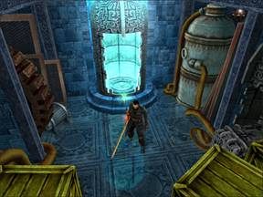 Skoro jest winda, to trzeba się nią przejechać. Tym razem jazda piętro niżej. - Podmorska Świątynia cz.5 | Onimusha 3 Demon Siege - Onimusha 3: Demon Siege - poradnik do gry