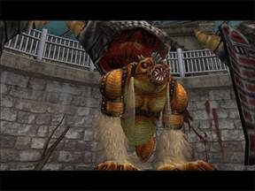 Dźwignia środkowa - prawa: paskudnik do likwidacji. - Katedra Notre Dame - Paryż cz.2 | Onimusha 3 Demon Siege - Onimusha 3: Demon Siege - poradnik do gry