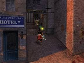 Zaułek, niby nic szczególnego, ale - Mont-Saint-Michel - Francja cz.1 | Onimusha 3 Demon Siege - Onimusha 3: Demon Siege - poradnik do gry