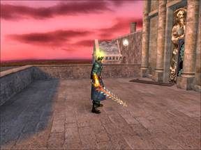 Na tarasie. - Mont-Saint-Michel - Francja cz.2 | Onimusha 3 Demon Siege - Onimusha 3: Demon Siege - poradnik do gry