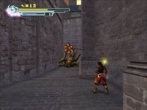 Trochę wyrośnięty ten kwiatuszek, nieprawdaż? - Mont-Saint-Michel - Francja cz.3 | Onimusha 3 Demon Siege - Onimusha 3: Demon Siege - poradnik do gry