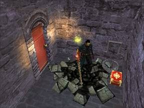 Szkatułka z zawartością i zamknięte drzwi. Klucza brak. - Mont-Saint-Michel - Francja cz.4 | Onimusha 3 Demon Siege - Onimusha 3: Demon Siege - poradnik do gry