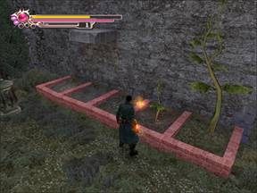 Badamy jakość ziemi i we właściwym miejscu sadzimy roślinkę. - Mont-Saint-Michel - Francja cz.6 | Onimusha 3 Demon Siege - Onimusha 3: Demon Siege - poradnik do gry