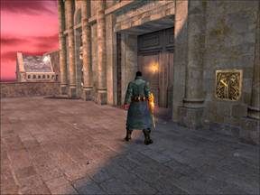 Pora nacisnąć dźwignię i zobaczyć, czy tym razem krata się uniesie. - Mont-Saint-Michel - Francja cz.7 | Onimusha 3 Demon Siege - Onimusha 3: Demon Siege - poradnik do gry