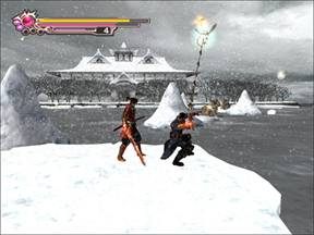 W ramach sportów ekstremalnych proponuję pływanie na krach z wykorzystaniem firefly. - Lake Biwa - Japonia cz.1 | Onimusha 3 Demon Siege - Onimusha 3: Demon Siege - poradnik do gry