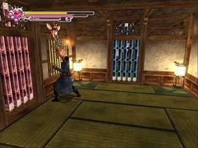 Zwróć uwagę na kolor zamka otwierającego drzwi - jest ZAWSZE taki sam jak one! - Lake Biwa - Japonia cz.1 | Onimusha 3 Demon Siege - Onimusha 3: Demon Siege - poradnik do gry