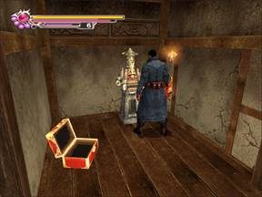 Przemierzając Oni Mansjon, warto pamiętać o porządnym sprawdzaniu pomieszczeń. - Lake Biwa - Japonia cz.1 | Onimusha 3 Demon Siege - Onimusha 3: Demon Siege - poradnik do gry