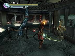 Przenośny ołtarz oferuje uwięzione dusze wojowników, które niezwłocznie wysysamy! - Wieża Eiffla - Paryż cz.2 | Onimusha 3 Demon Siege - Onimusha 3: Demon Siege - poradnik do gry