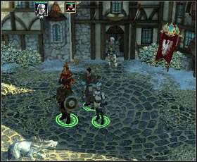 Złóż raport z wydarzeń na przełęczy - Nightsong and the Message for the King - Norimar (2) | Threatened Homelands - Spellforce 2: Czas Mrocznych Wojen - poradnik do gry