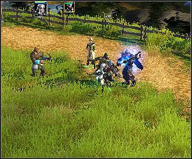 Przy portalu spotkasz doktora Mausera (17) - Nightsong and the Message for the King - Rushwater Downs (3) | Threatened Homelands - Spellforce 2: Czas Mrocznych Wojen - poradnik do gry