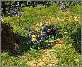 Wejdź do ruin twierdzy (18) - Nightsong and the Message for the King - Rushwater Downs (3) | Threatened Homelands - Spellforce 2: Czas Mrocznych Wojen - poradnik do gry