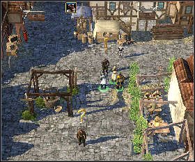 Udaj się teraz do dzielnicy rzemieślników (9) - The Catapults of Underhall - Sevenkeeps (2) (2) | Threatened Homelands - Spellforce 2: Czas Mrocznych Wojen - poradnik do gry