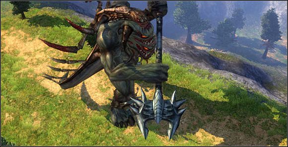 ...a wraz z nią jej pupilek. - Nightsong and the Message for the King | Threatened Homelands - Spellforce 2: Czas Mrocznych Wojen - poradnik do gry