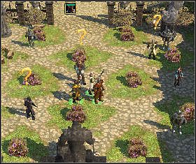 Na początek udaj się na dziedziniec Uniwersytetu (3) - The Catapults of Underhall - Sevenkeeps (2) (1) | Threatened Homelands - Spellforce 2: Czas Mrocznych Wojen - poradnik do gry