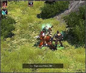 Po chwili wędrówki odnajdziesz trop a wraz z nim starego wroga - Hagard (19) powrócił, by się zemścić - Rescue for the Iron Fields - Sevenkeeps (4) | Threatened Homelands - Spellforce 2: Czas Mrocznych Wojen - poradnik do gry