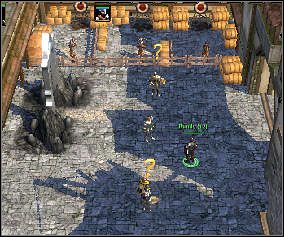 Generał nie jest zbyt pomocny, skieruje Cię do Cardogana, szefa gildii rzemieślników - The Bows of Dun Mora - Sevenkeeps (3) (1) | Threatened Homelands - Spellforce 2: Czas Mrocznych Wojen - poradnik do gry