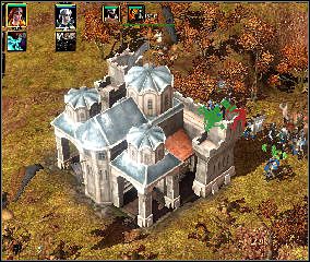 Korzystając z tego, że sojusznicy atakują najbliższe obozy Orków wybierz się odbić gryfy - Rescue for the Iron Fields - The Needle (1) | Threatened Homelands - Spellforce 2: Czas Mrocznych Wojen - poradnik do gry