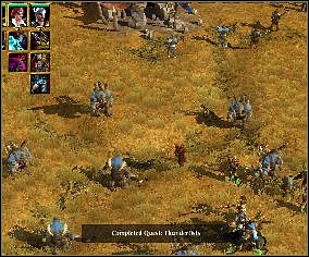 Wracaj teraz do Gate of Swords i przejdź przez portal do Magnet Stones (1) - The Black Mirror - Magnet Stones (1) | Ur the Patriarch - Spellforce 2: Czas Mrocznych Wojen - poradnik do gry