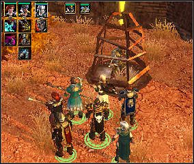 W zdobytym mieście znajdziesz jeńca, który zaproponuje swe usługi w zamian za uwolnienie - The Storm on DraghLur - Tuscari | Ur the Patriarch - Spellforce 2: Czas Mrocznych Wojen - poradnik do gry