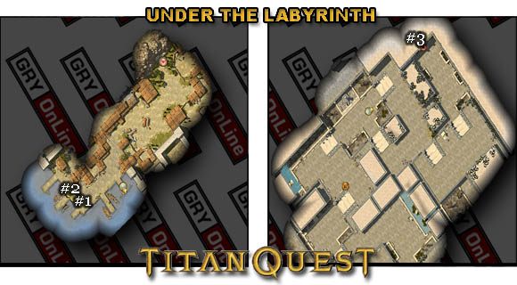 Etapy zadania - [Main Quest] Under the Labyrinth | Solucja Titan Quest - Titan Quest - poradnik do gry