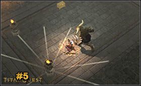 Po odniesieniu zwycięstwa wiedz, że był to dopiero przedsmak tego, co czeka na Ciebie za następnymi drzwiami - [Main Quest] Under the Labyrinth | Solucja Titan Quest - Titan Quest - poradnik do gry
