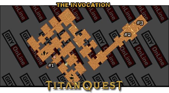 Teraz czeka Cię długa droga, gdyż dotrzeć musisz aż na teren świątyni Atum (Temple of Atum) - [Main Quest] The Invocation | Solucja Titan Quest - Titan Quest - poradnik do gry