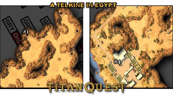 Etapy zadania - [Main Quest] A Telkine in Egypt | Solucja Titan Quest - Titan Quest - poradnik do gry