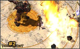 Przeciwnik jest niezwykle wytrzymały i aby go pokonać, będziesz musiał zadać mu sporo obrażeń - [Main Quest] Olympus | Solucja Titan Quest - Titan Quest - poradnik do gry