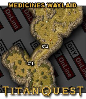 Docierając do Laconia Hills, już na samym początku miniesz Euphadimusa [#1] - kupca, który był zmuszony przystanąć z powodu grasujących w pobliżu potworów - [Side Quests] HELOS | Solucja Titan Quest - Titan Quest - poradnik do gry