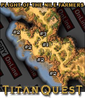 Znajdując się na terenie wioski Sais (Village of Sais), zagadaj do stojącego tam farmera imieniem Anpu [#1] - [Side Quests] LOWER NILE | Solucja Titan Quest - Titan Quest - poradnik do gry