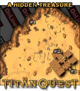 Bardzo proste i przyjemne zadanie, wystarczy dotrzeć do miejsca ukrytego skarbu, który kryje się w podziemiach [#1] na terenie Fayum Desert - [Side Quests] FAYUM OASIS | Solucja Titan Quest - Titan Quest - poradnik do gry