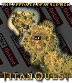 Po wyjściu z Temple of Marduk trafisz do małej wioski (Babylon Outskirts) - [Side Quests] BABYLON | Solucja Titan Quest - Titan Quest - poradnik do gry