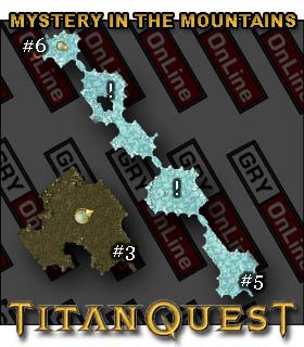 Będziesz musiał ją przemierzyć, gdyż przeciwnik, który na Ciebie czeka, znajduje się na małej półce skalnej, tuż za drugim wyjściem [#6] - [Side Quests] SILK ROAD | Solucja Titan Quest - Titan Quest - poradnik do gry