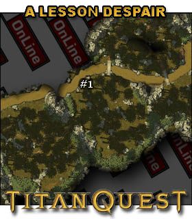 Przemierzając tereny lasów Jingyang (Jingyang Woods), natkniesz się na małą grupkę potworów stacjonujących w pobliżu mężczyzny [#1] - [Side Quests] GREAT WALL | Solucja Titan Quest - Titan Quest - poradnik do gry