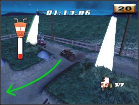 3 - [Minigry] Przewracanie traktorów - Poziom 3 | Auta - Auta - poradnik do gry