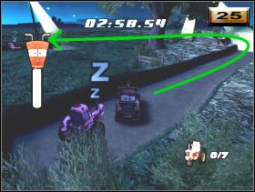 Oto przed Tobą właściwie środek gry - [Minigry] Przewracanie traktorów - Poziom 4 | Auta - Auta - poradnik do gry