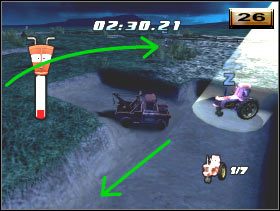 2 - [Minigry] Przewracanie traktorów - Poziom 4 | Auta - Auta - poradnik do gry