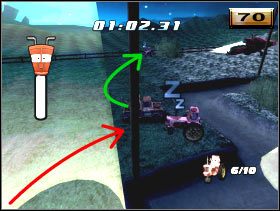 Korytarz zaprowadzi Cię do traktora - [Minigry] Przewracanie traktorów - Poziom 8 | Auta - Auta - poradnik do gry