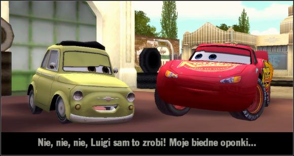 Gdybym miał tylko popatrzeć to poszedłbym do kina. - [Minigry] Na ratunek Luigi | Auta - Auta - poradnik do gry