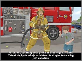 Na ekranie powinien pojawić ci się nowy cel - Atak biologiczny (3) | Etap 1 | Bad Day LA - Bad Day L.A. - poradnik do gry