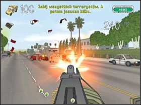 Po drodze będziesz zapewne zauważał paczuszki ze zdrowiem (#1) - Etap 2 - Przejażdżka karetką | Etap 2 | Bad Day LA - Bad Day L.A. - poradnik do gry