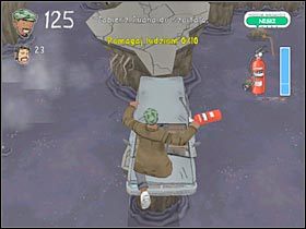 Odnalezienie właściwej drogi nie jest trudne, gdyż do celu prowadzi wyłącznie jedna ścieżka (#1) - Trzęsienie ziemi (1) | Etap 3 | Bad Day LA - Bad Day L.A. - poradnik do gry