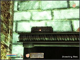 UWAGA: W biblioteczce obok łóżka znajdziesz księgę A Game At Dinner (screen po lewej), podnoszącą umiejętność Alchemy - Oblivion: Frostcrag Spire - The Elder Scrolls IV: Oblivion - poradnik do gry