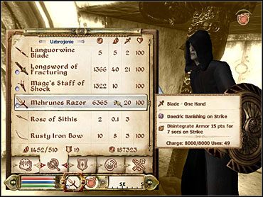 2 - Oblivion: Mehrunes Razor (2) - The Elder Scrolls IV: Oblivion - poradnik do gry
