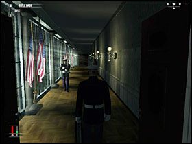 Idź teraz do pokoju (3), gdzie weź z biurka kartę magnetyczną oraz taśmę z kamery bezpieczeństwa (tak na przyszłość) - 12 - Amendment XXV | Solucja Hitman Krwawa Forsa - Hitman: Krwawa Forsa - poradnik do gry