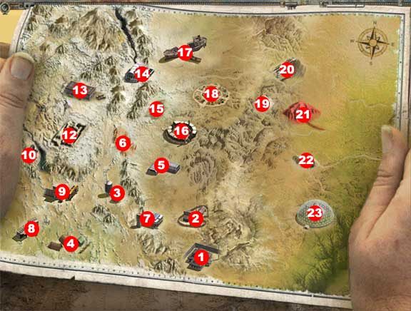 LEGENDA - Mapa Świata | The Fall Last Days of Gaia - The Fall: Last Days of Gaia - poradnik do gry