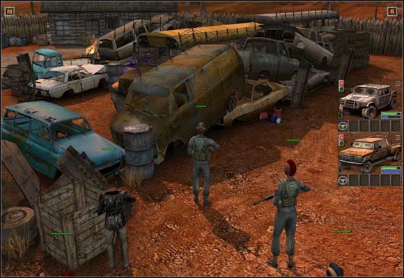 Złomowisko w Spiritsprings - miejsce treningów lokalnej milicji. - 9. Spiritsprings | The Fall Last Days of Gaia - The Fall: Last Days of Gaia - poradnik do gry